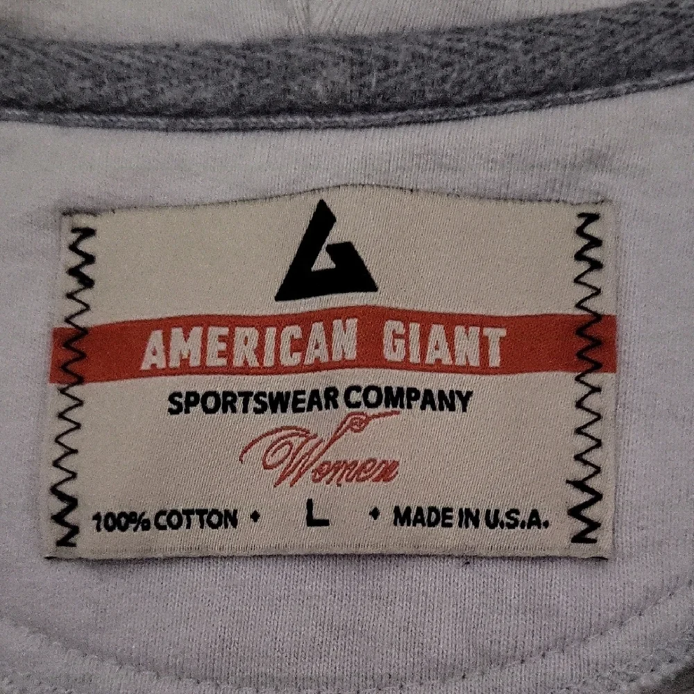 American Giant Women's Classic Full-zip Hoodie In Light Grey - Picture 2 of 8